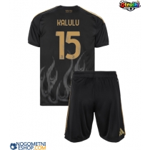 Otroški Nogometni dresi Juventus Pierre Kalulu #15 Tretji 2026-27 Kratek Rokav (+ Kratke hlače)
